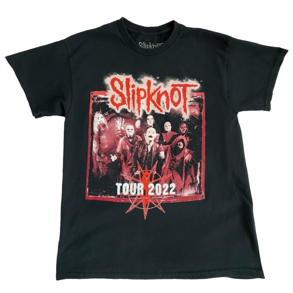 Slipknot 2022 North American Tour T Shirt Black Size Large - Picture 1 of 8